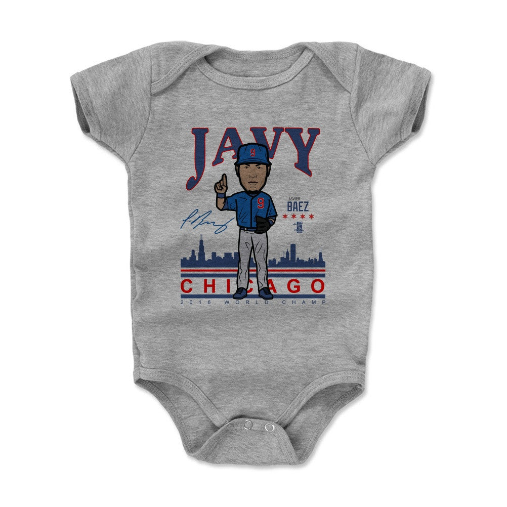  500 LEVEL Javier Baez Shirt (Cotton, Small, Heather