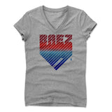 Womens Women's V-Neck Athletic Gray
