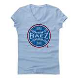 Womens Women's V-Neck Baby Blue