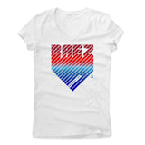 Womens Women's V-Neck White